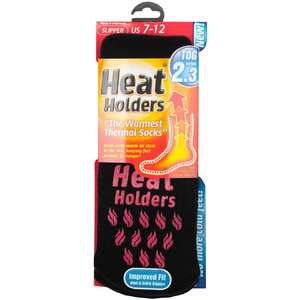 Mens Winter Non Slip Thermal Slipper Socks with Grips