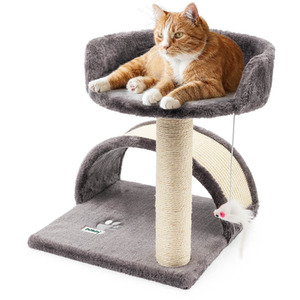 Cat Bed with Scratch Post