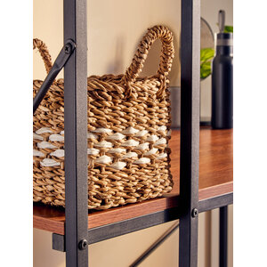 Lidi Set Of Two Square Seagrass Baskets