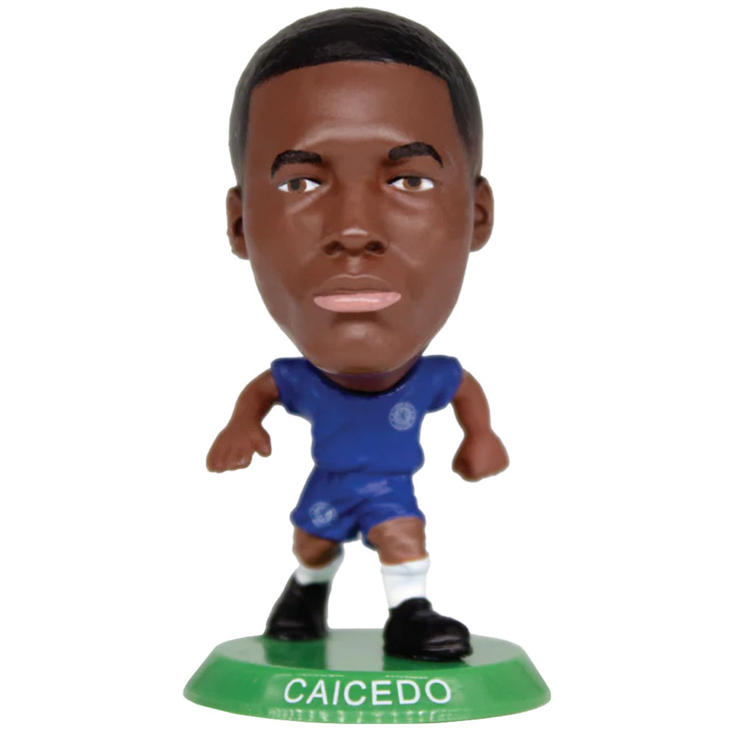 Chelsea Fc Moises Caicedo Soccerstarz Football Figurine - Blue/Green