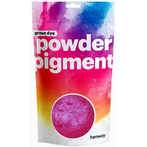 Hemway Grout Powder Pigment Dye Metallic Cerise Pink 50g