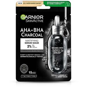 Garnier Tissue Mask *PURE CHARCOAL* 28g
