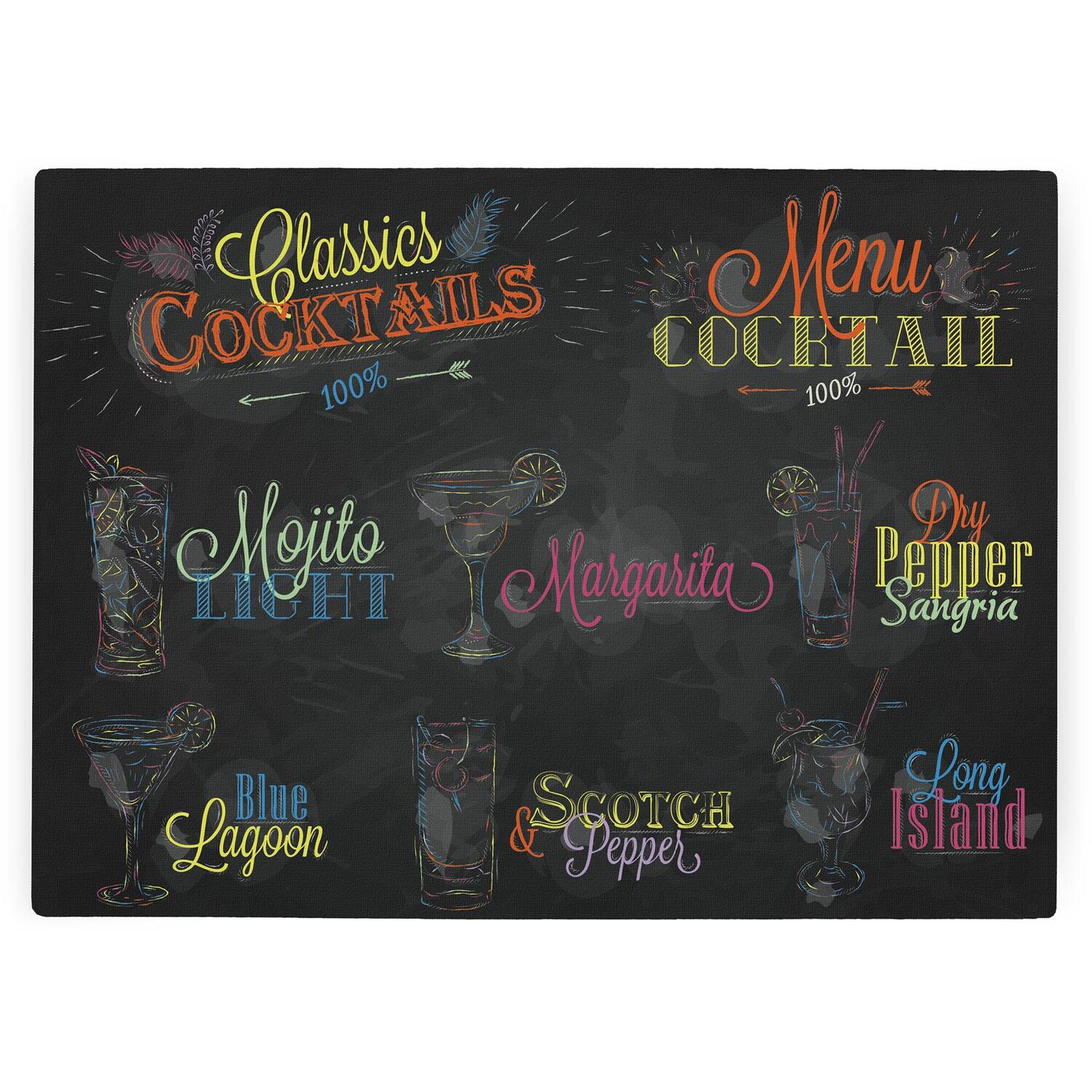 Image of Cocktail Menu Worktop Protector - Large&hellip;
