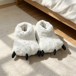 Monster Claw Fluffy Slippers