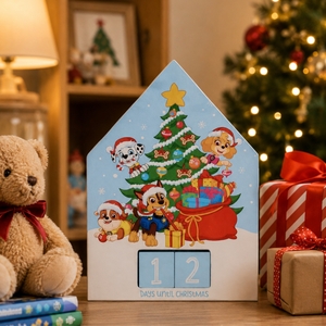 Bright Paw Patrol Christmas tree design