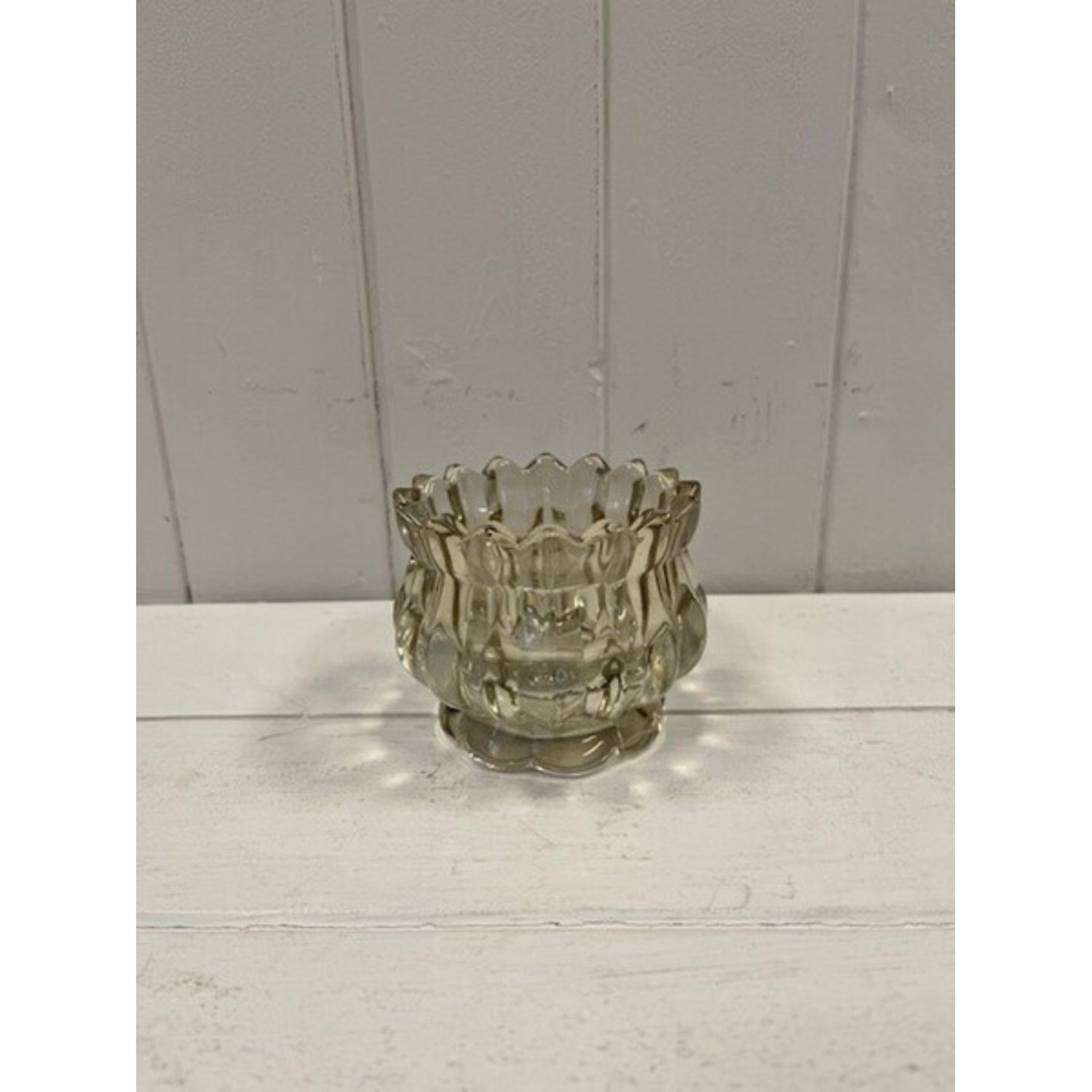 Kdmd Unisex Brown Smokey Decorative Tealight Holder - Image 2
