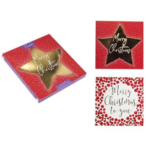 Merry & Bright Cards 40 Pack Red