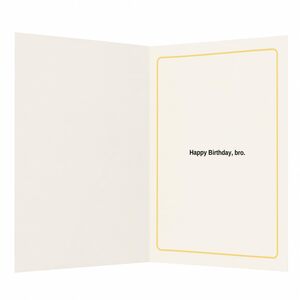 Another Year Cooler Bro, Brother Birthday Card