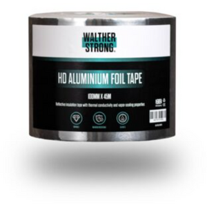 WALTHER STRONG HD Aluminium Foil Tape 100mm x 45m