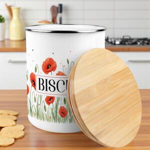 Summer Poppies Extra Large Biscuit Tin