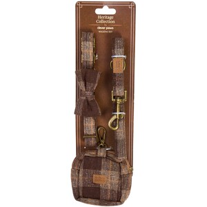 Heritage Dog Collar and Lead Set