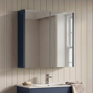 Balterley Mirror - 600mm - Indigo Blue