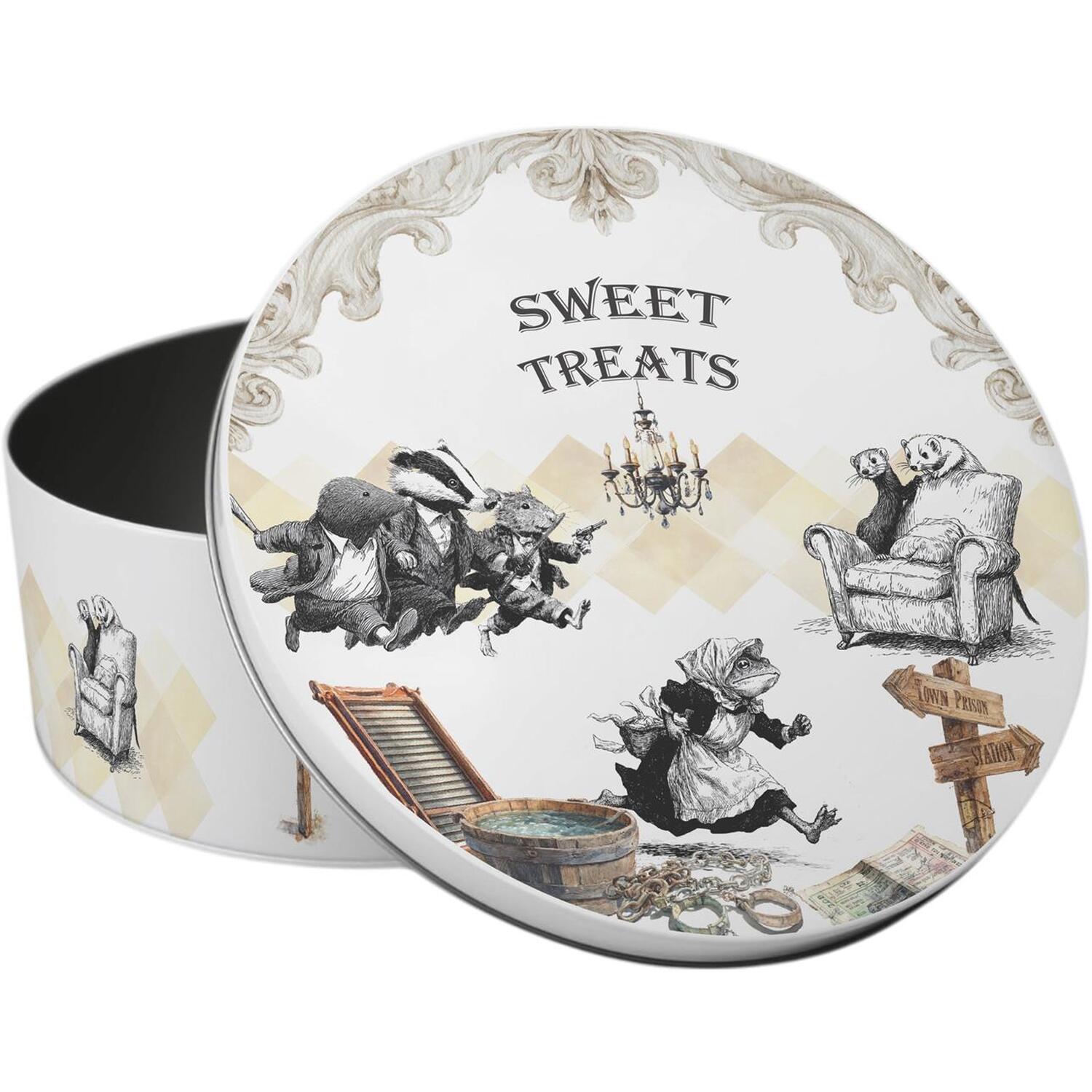 Purely Home Wind In The Willows Round Cake Tin - Multicoloured