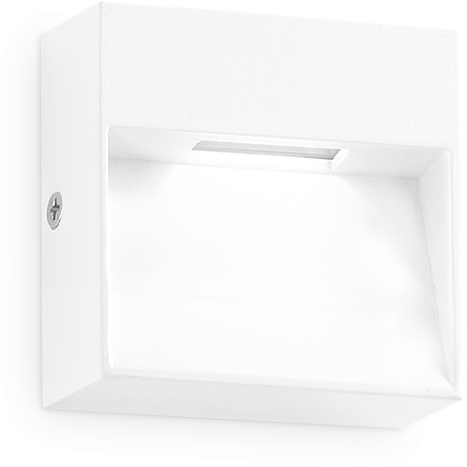 B&Q - Luminosa Dedra Integrated Led Outdoor Square Flush Wall Lamp White 160Lm 3000K Ip65 - Image 2