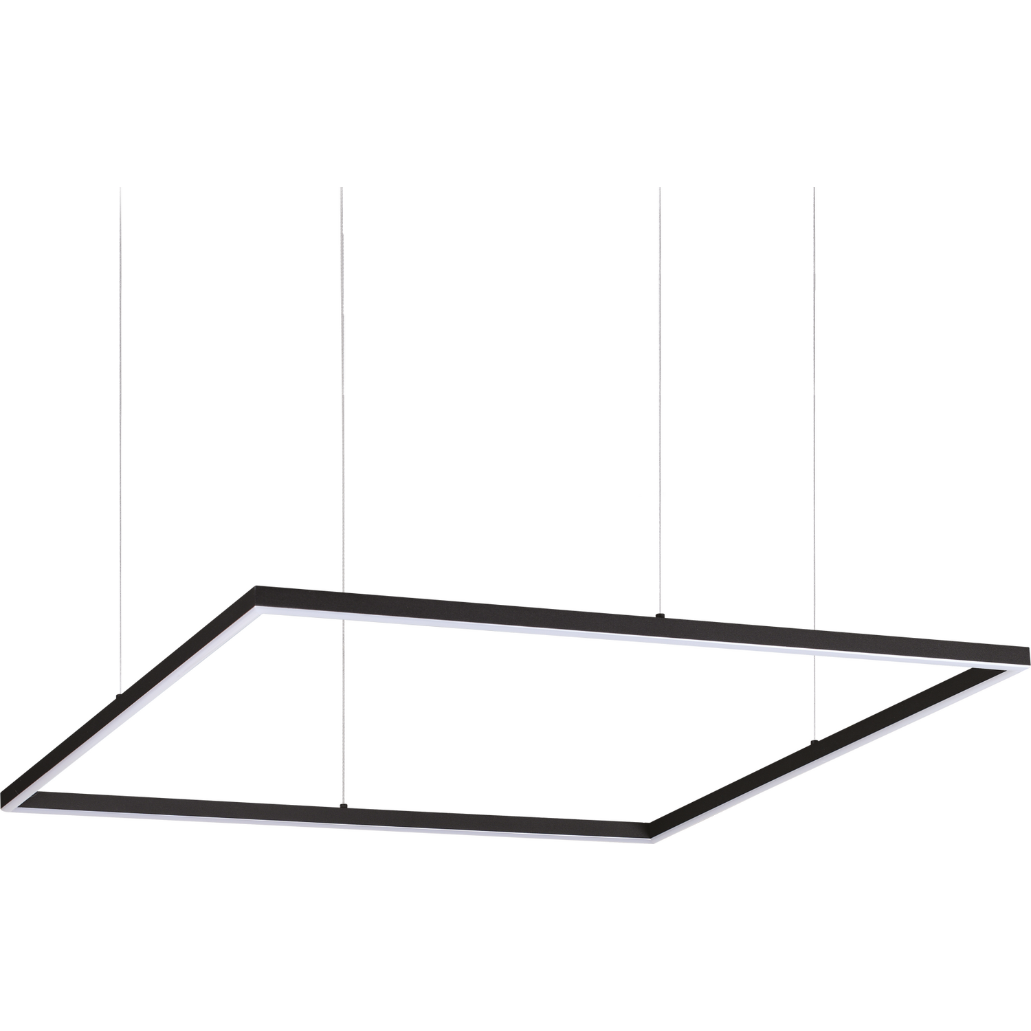Ideal Lux Lighting Oracle Pendant Light Black A - Black