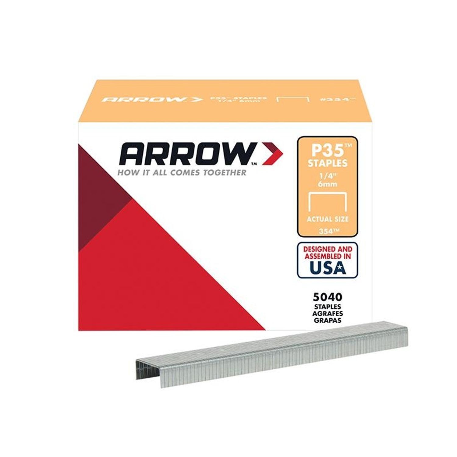 Arrow P35 Staples - Multi Colour
