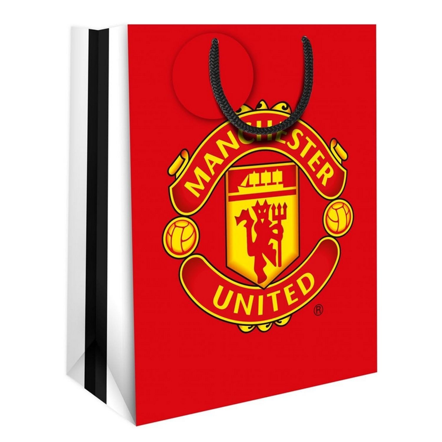 Manchester United Fc Gift Bag A - Red/White/Yellow