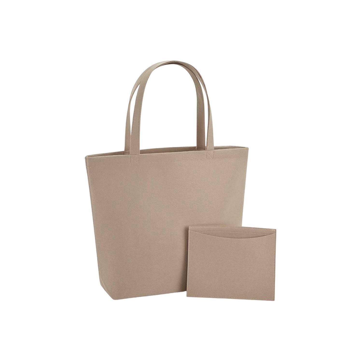 Bagbase Felt Shopper Bag A - Sand
