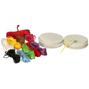 Make Your Own Cross Stitch Decorations 10Pcs Pack of 30