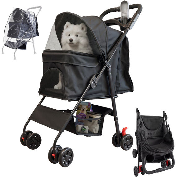 Pet Stroller Premium & Raincover
