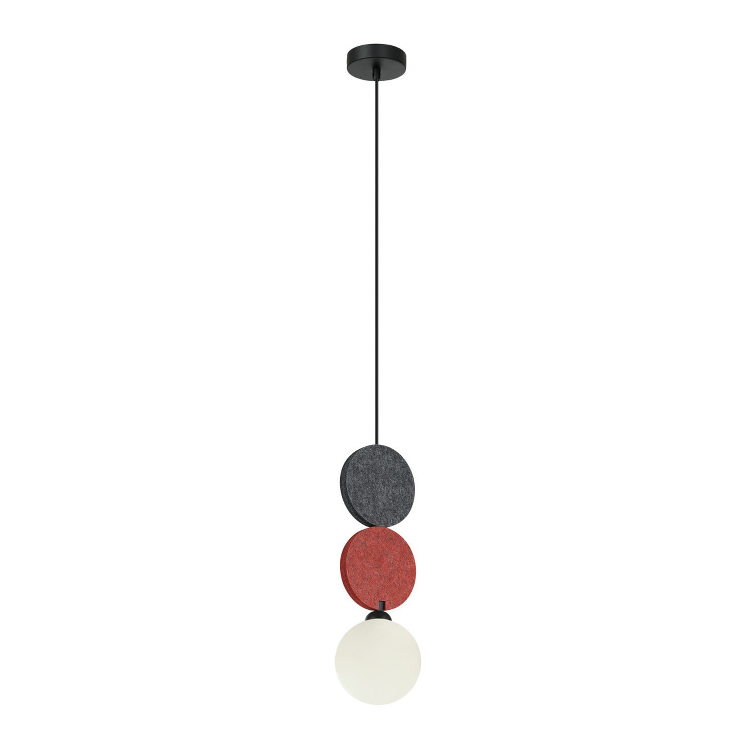 Italux Lighting Andrea Pendant Light Grey D - Grey