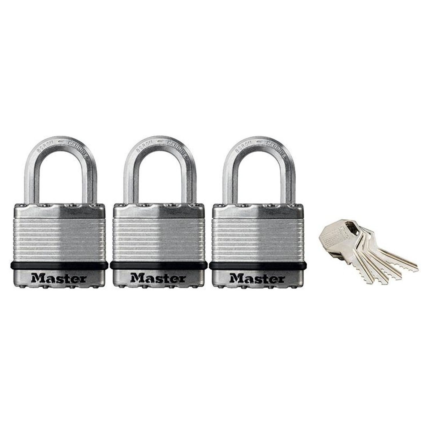 Master Lock Excell Laminated Steel Padlocks