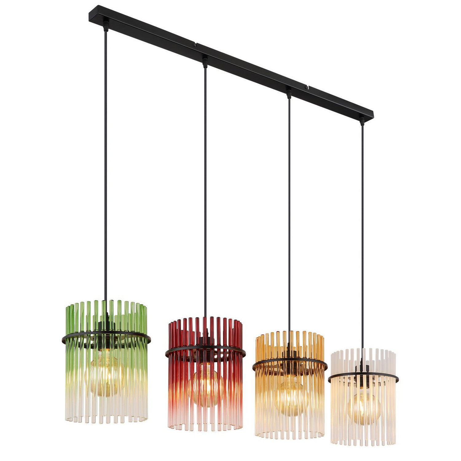 Globo Lighting Gorley Pendant Light Black