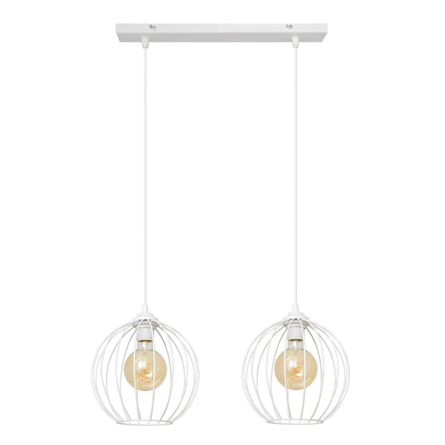 Helam Lighting Mercure Pendant Light White
