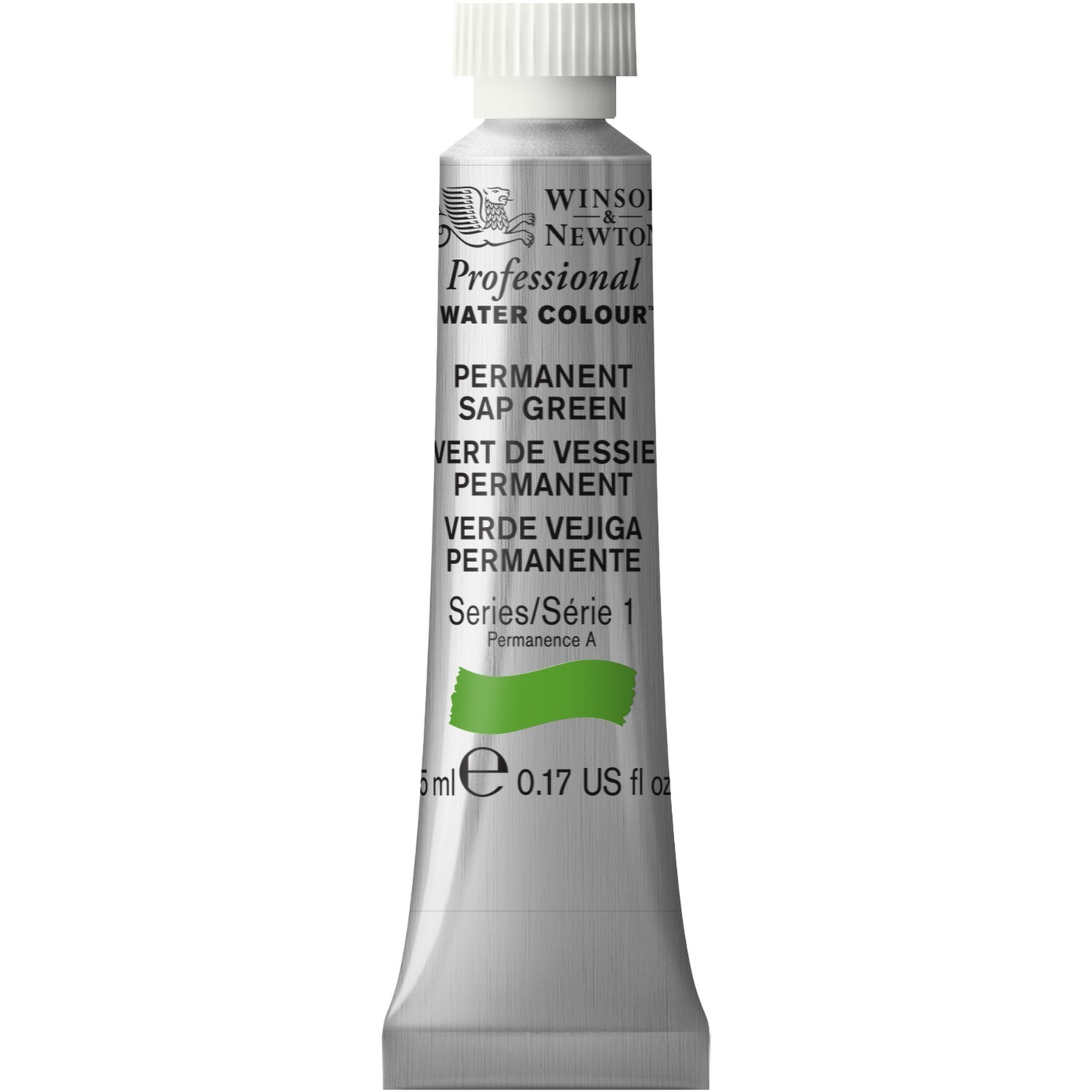 Winsor and Newton Professional Watercolour Paint 5ml - Permanent Sap Green