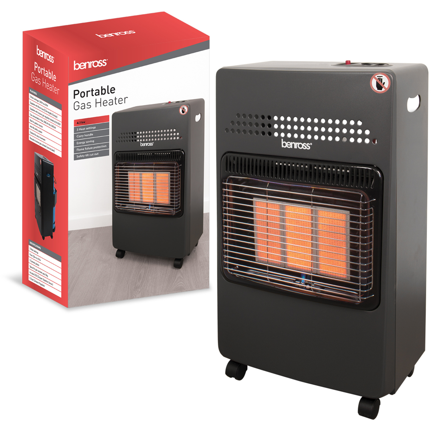 Benross Portable Gas Cabinet Heater