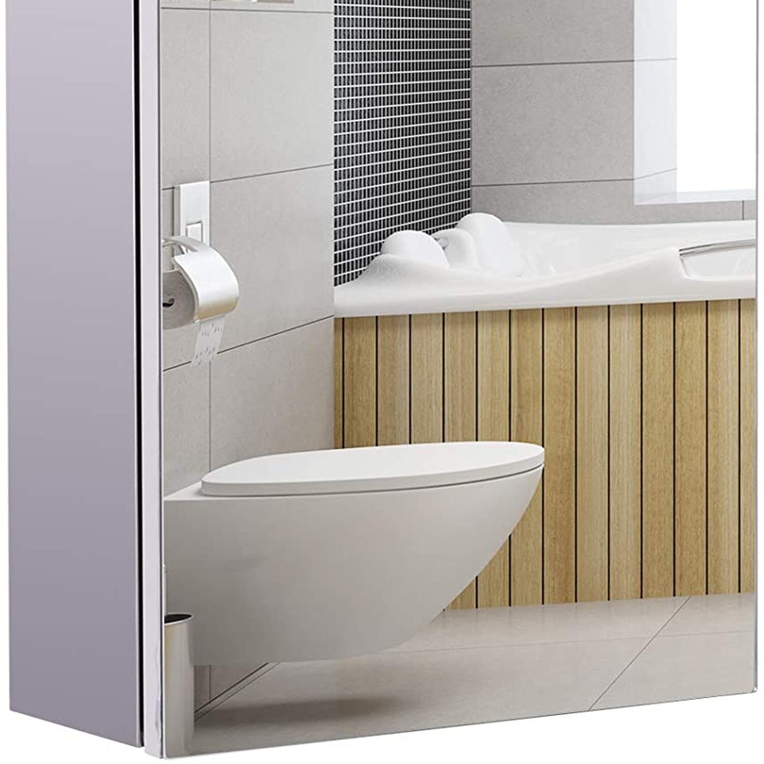 Wall-mounted Bathroom Mirror Cabinet