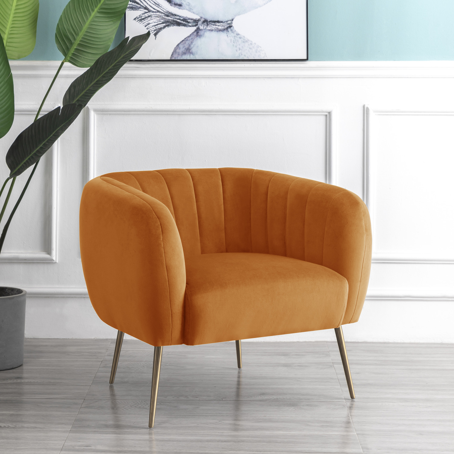 Matilda Accent Chair - Orange