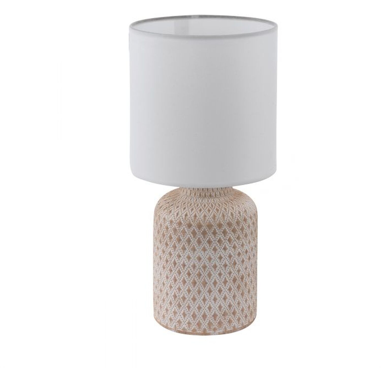 Eglo Bellariva Creme Ceramic Table Lamp - White