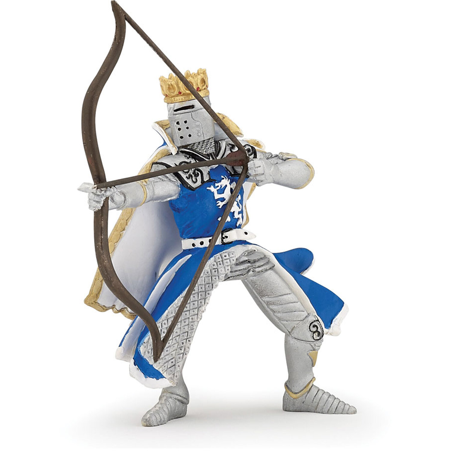 PAPO Fantasy World Dragon King with Bow and Arrow Toy Figure - Black