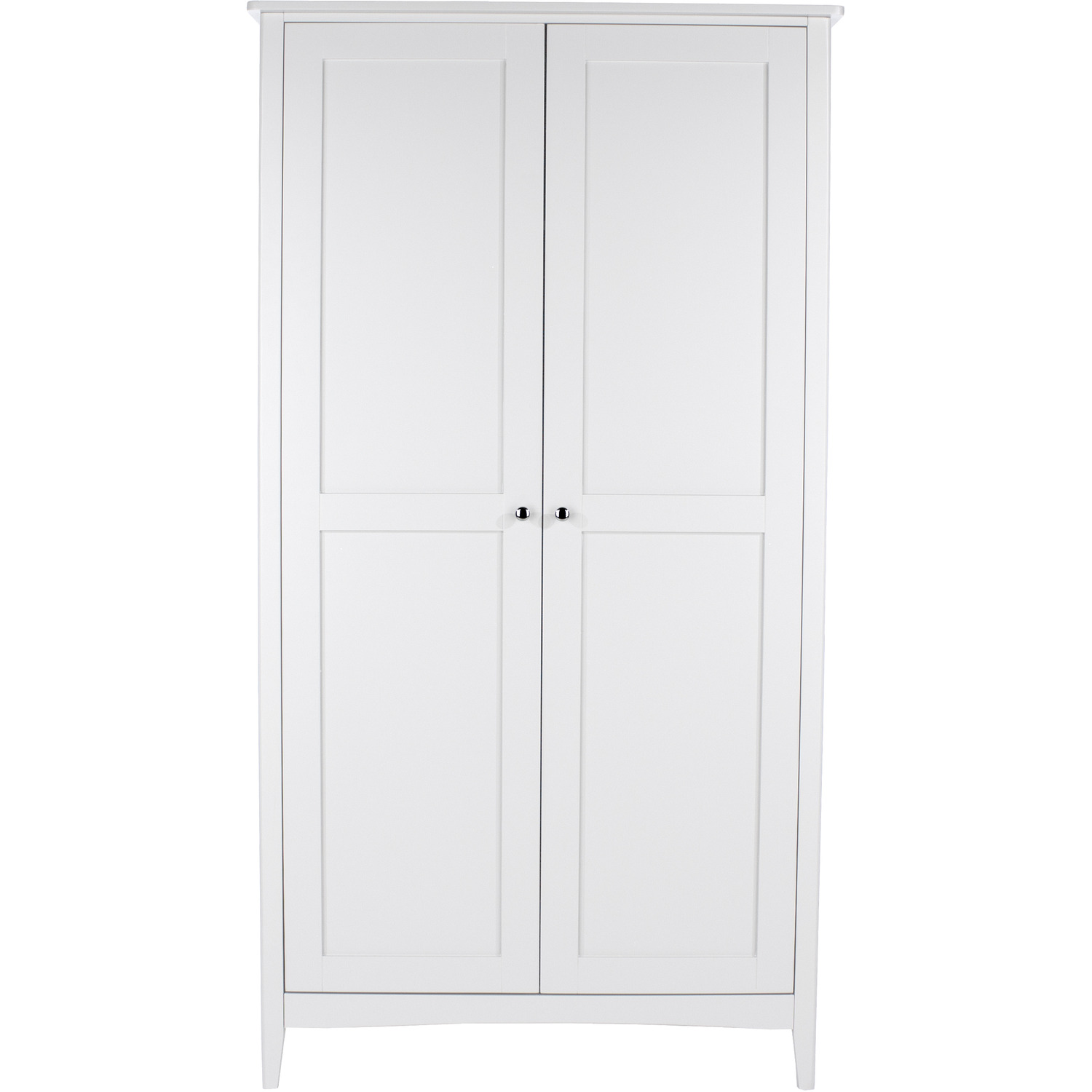 Como 2 Door Wardrobe - White