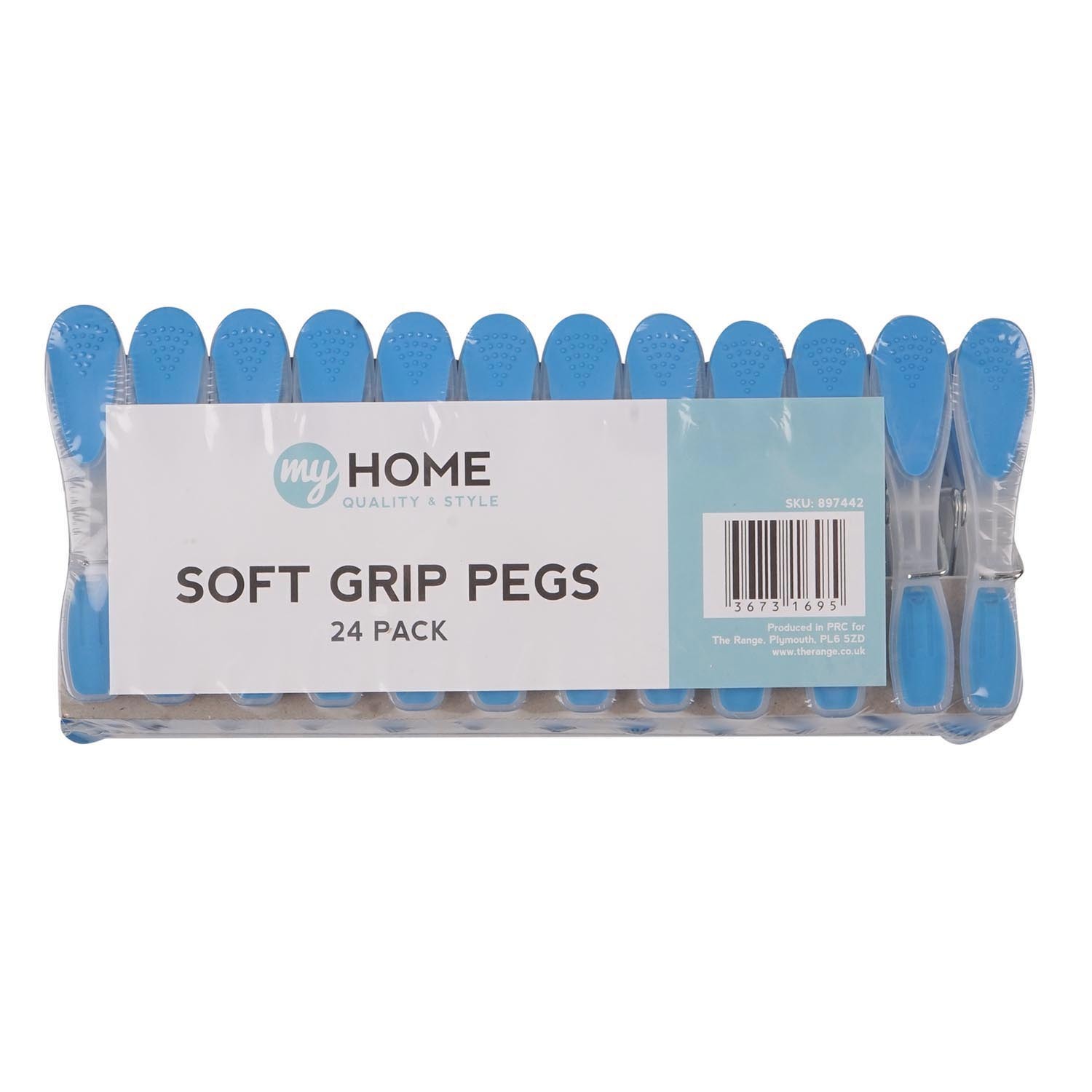 Image of Pack of 25 Premium Soft Grip Pegs