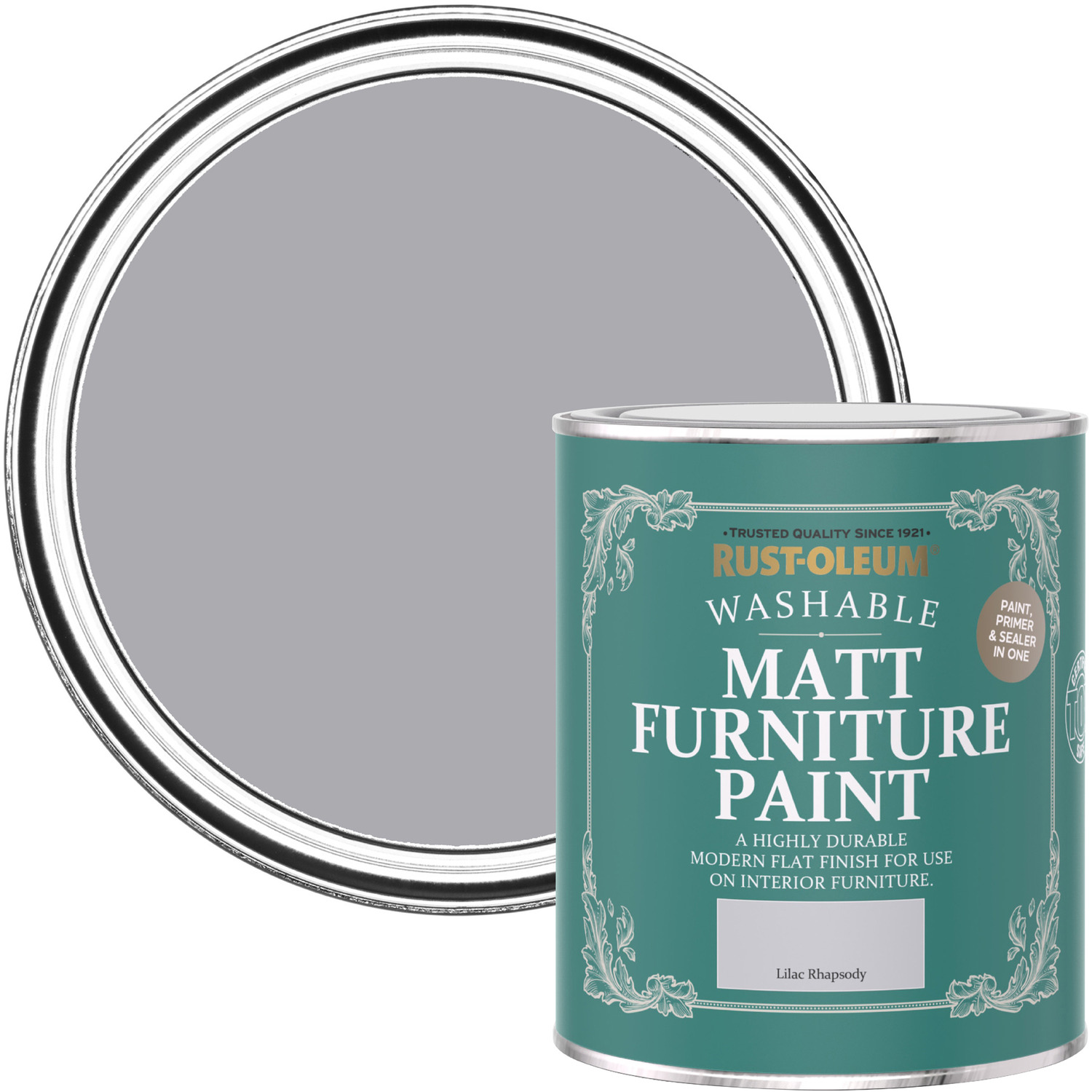 Rust-Oleum Matt Furniture Paint Lilac Rhapsody - Purple