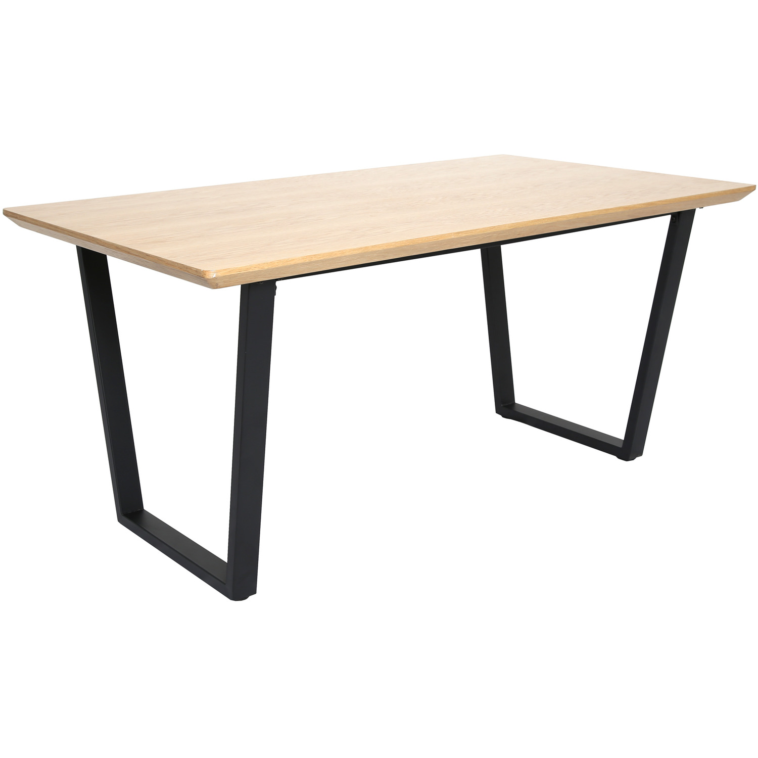 Dorchester 160cm X 90cm Mdf Rectangular Dining Table - Oak Veneer