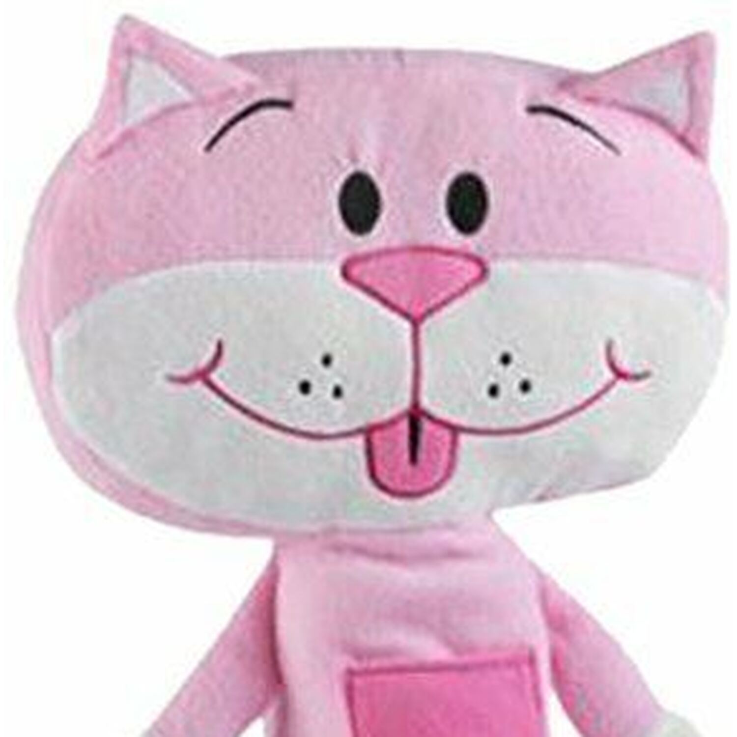 Image of Friend Kitty Kat the Cat Seatbelt Plush - Pink