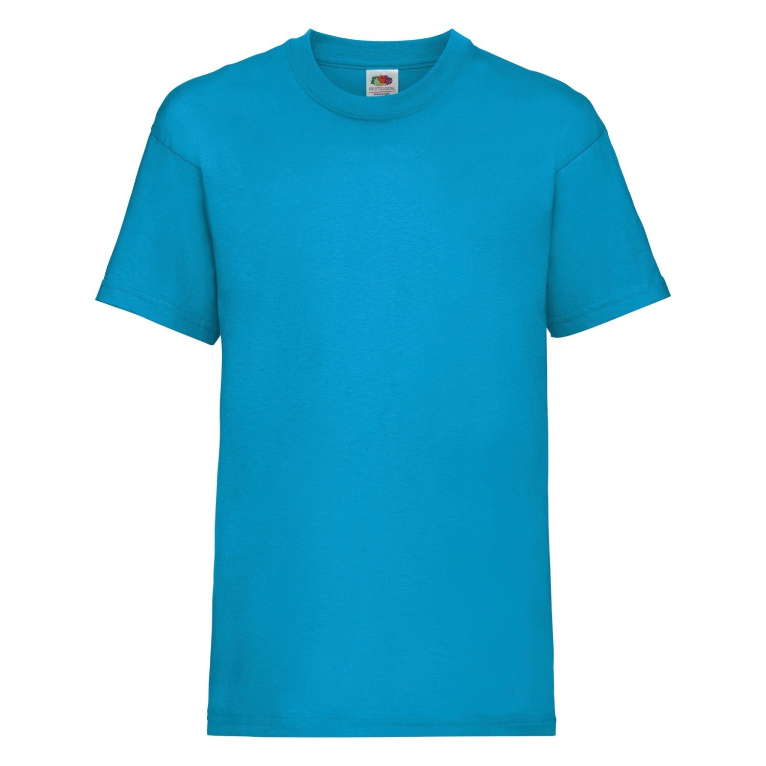 ChildrensKids Unisex Short Sleeve T-Shirt - BC329 - Azure Blue / 9-11 / Azure Blue