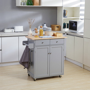 HOMCOM  Utility Serving Cart