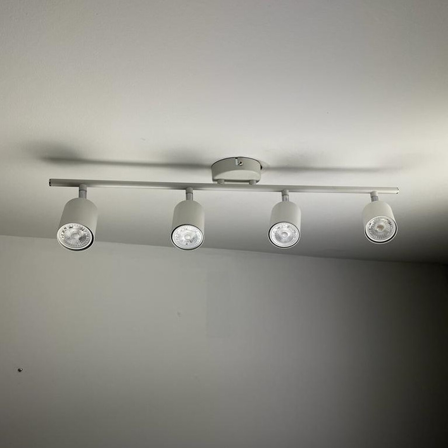 Cgc Jack Adjustable Ceiling Spotlight - White 65cm 16 5cm