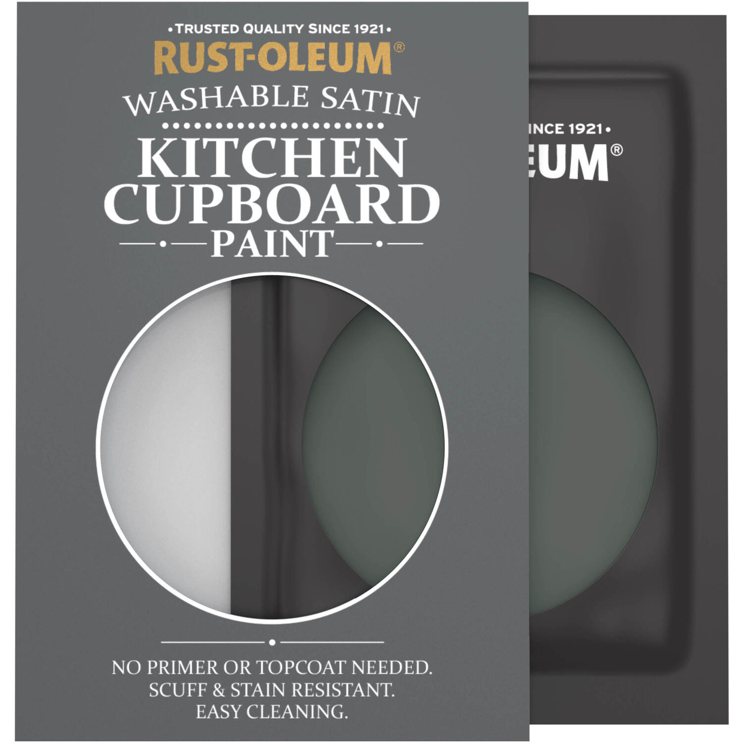 Rust-Oleum Kitchen Cupboard Satin Finish Tester Sachet - After Dinner 10ml - After Dinner