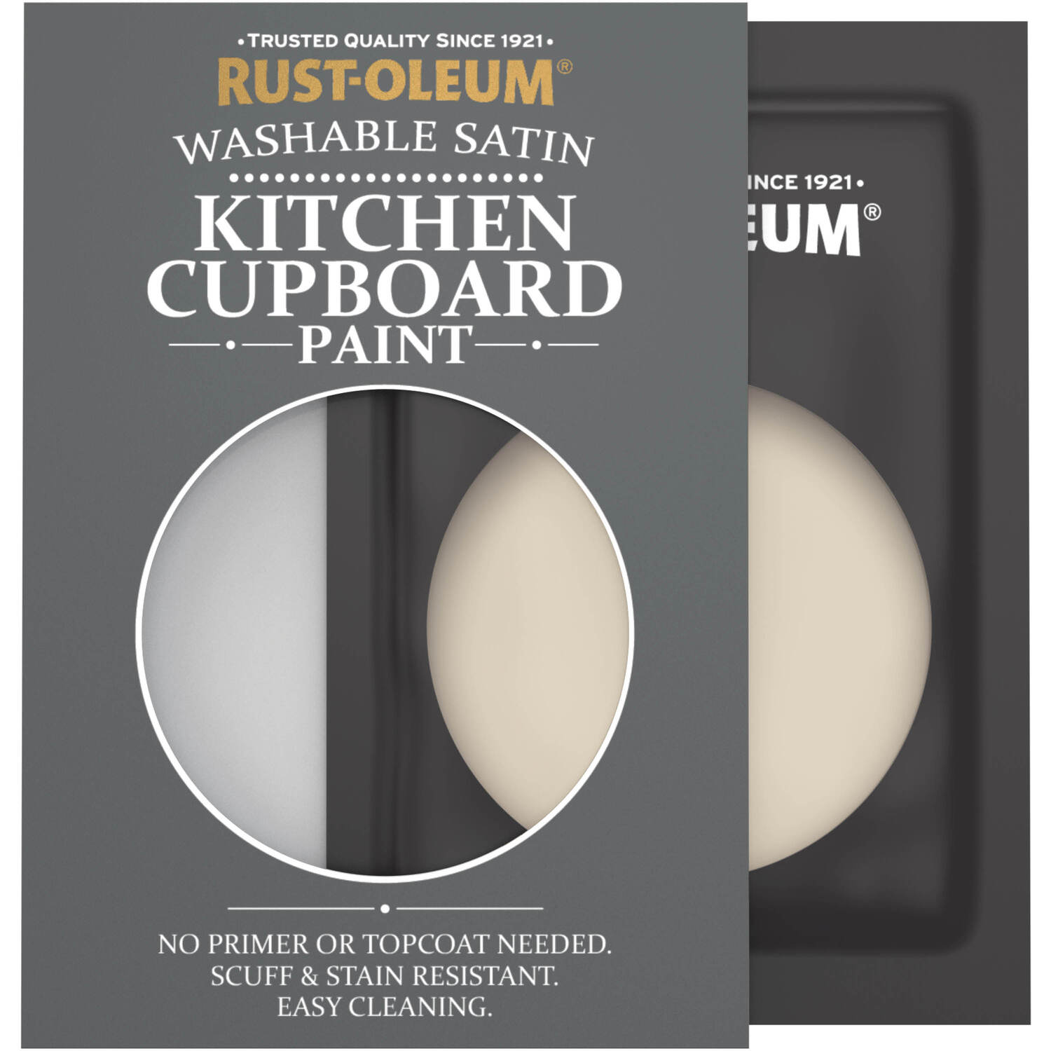 Rust-Oleum Kitchen Cupboard Satin Finish Tester Sachet - Warm Clay 10ml - Warm Clay