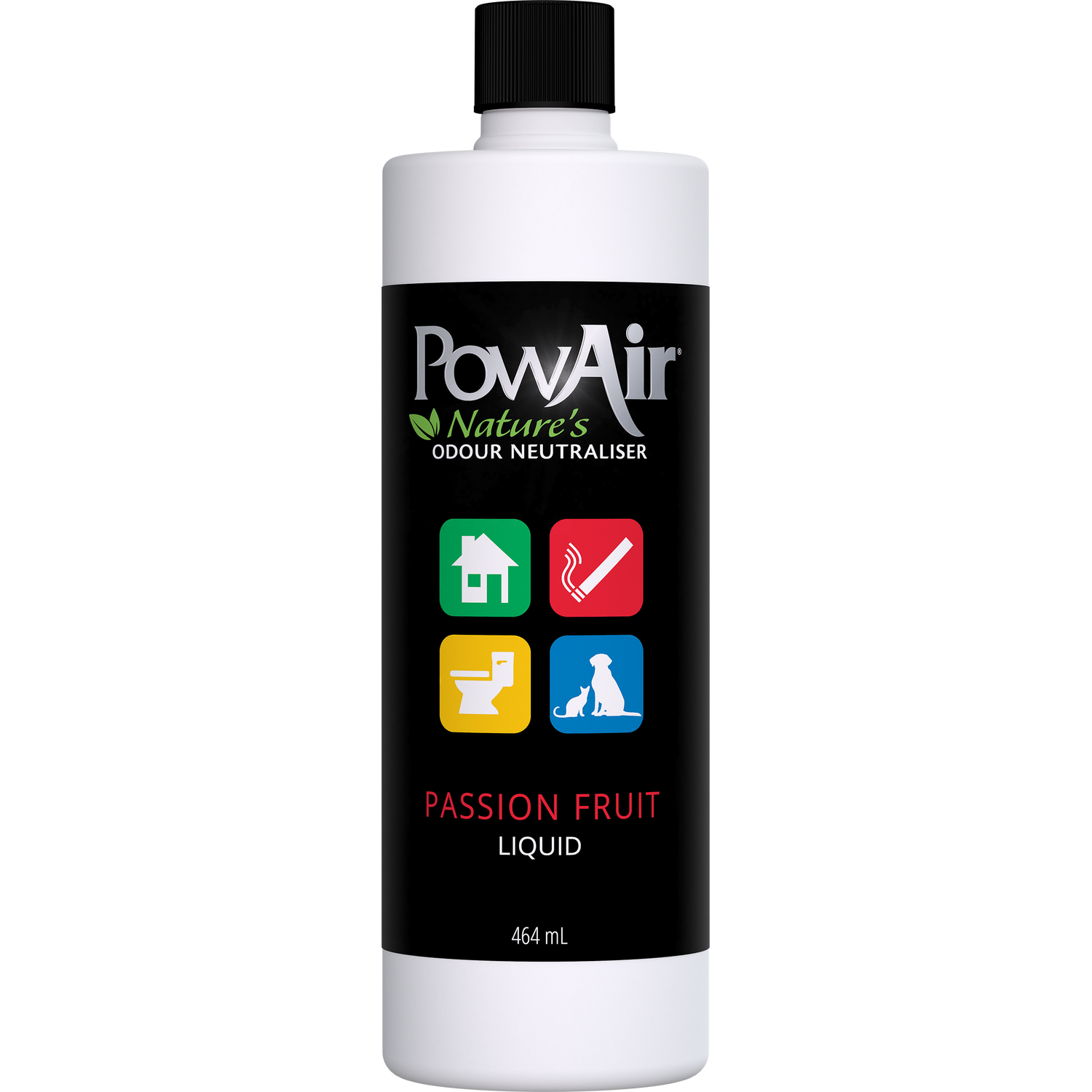PowAir Liquid Natural Odour Neutraliser - Passion Fruit / 464ml / Passion Fruit
