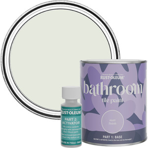 Rust-Oleum Bathroom Tile Paint in Matt Finish - Sage Mist 750ml