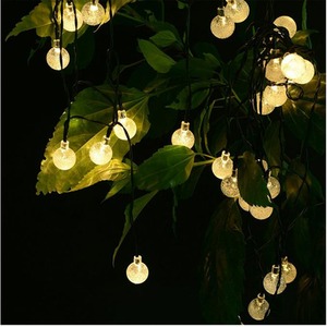 Solar LED Bulb String Lights