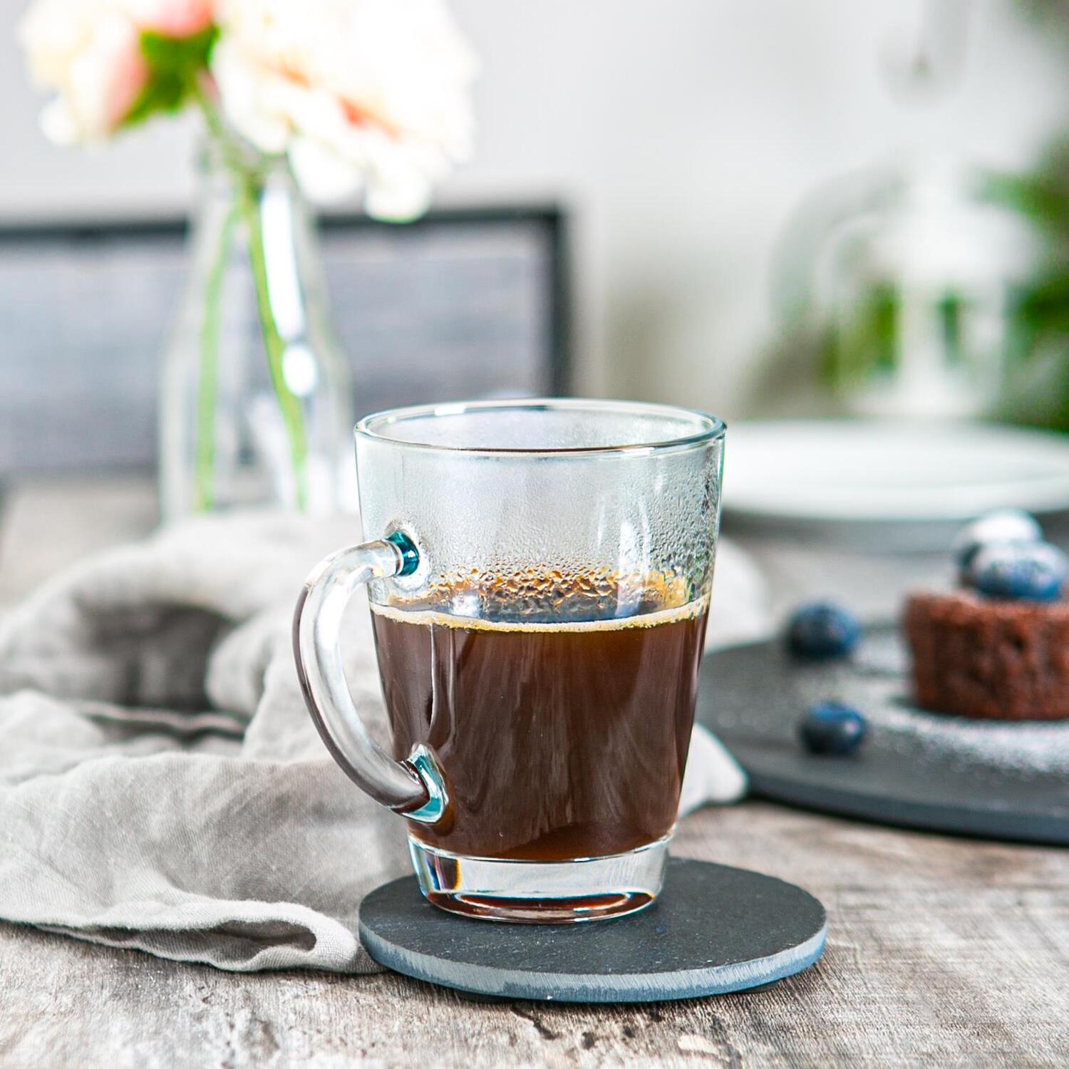Image of Vega Glass Coffee Mugs - 300ml&hellip;
