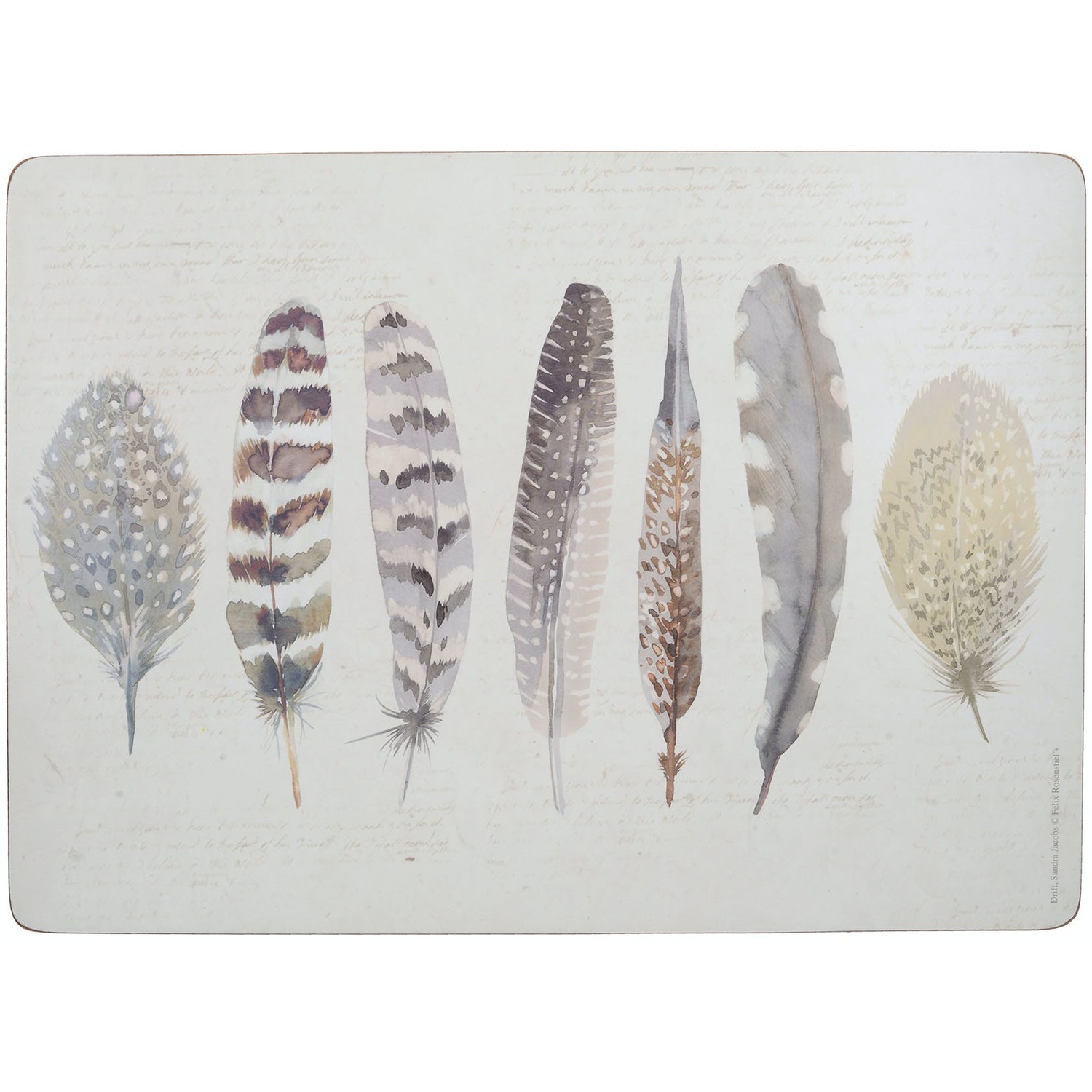 Image of Creative Tops Feathers Pack Of 4&hellip;