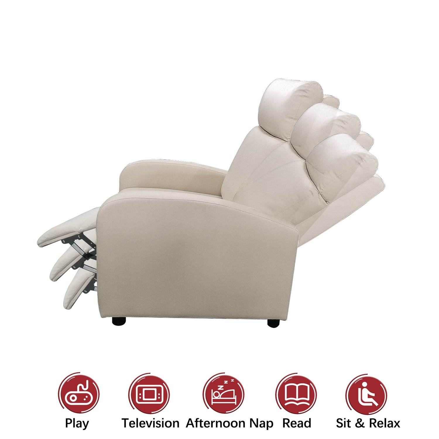 Westwood Recliner Sofa - Cream